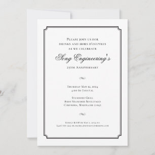 Formal Invitation or Traditional Invite