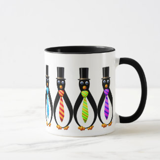 Formal Penguins Mug