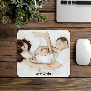Formal Photo Personalized Simple Mouse Pad