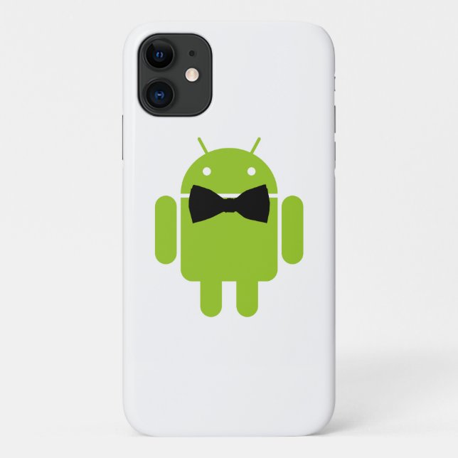 Formal Style Android Robot Icon Case-Mate iPhone Case (Back)