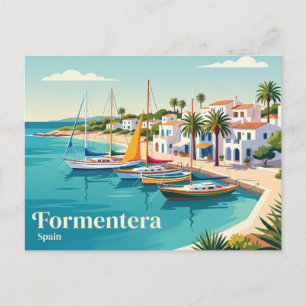 Formentera, La Savina, Balearic Islands, Spain Postcard