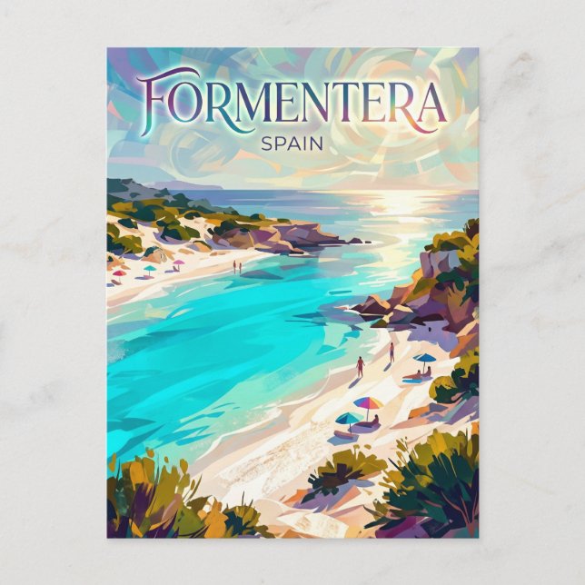 Formentera Spain Postcard (Front)