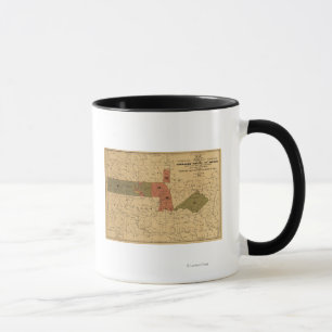 Former Limits of Cherokee "Nation of" Indians Mug