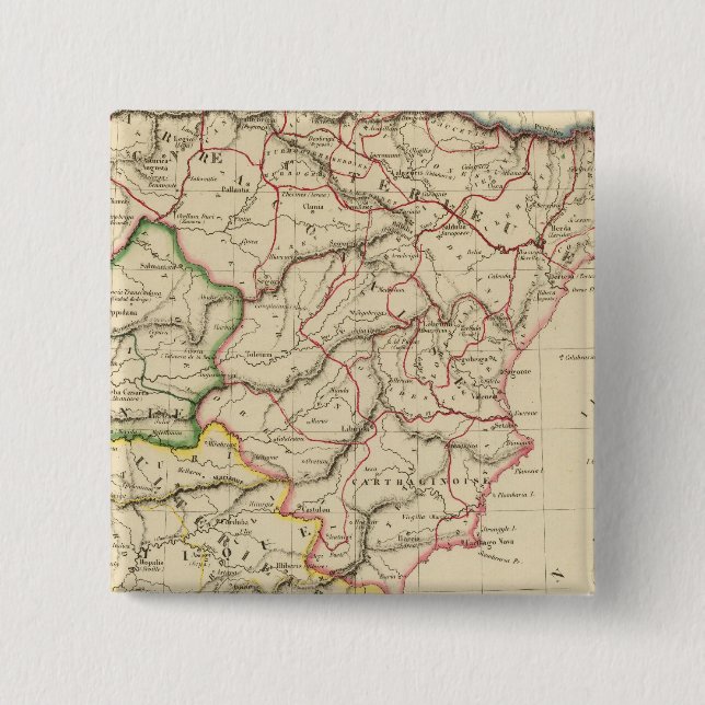 Former Spain 15 Cm Square Badge (Front)