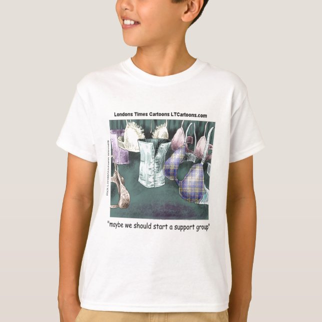 Forming A Support Group Funny T-Shirt (Front)