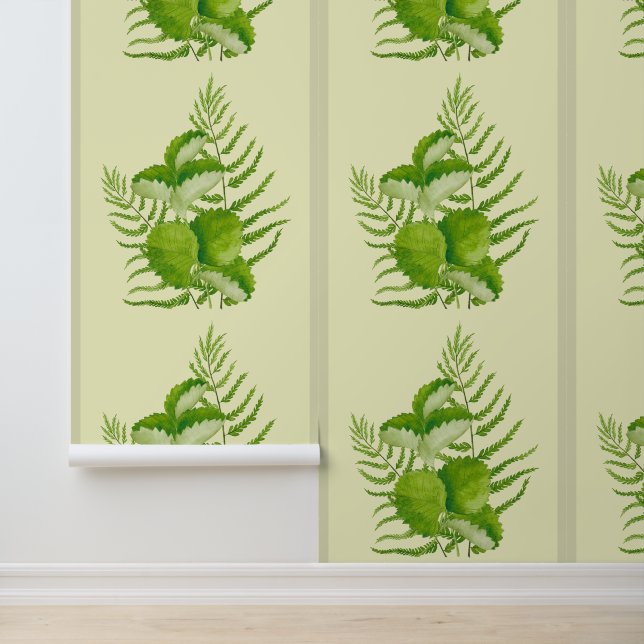 Forms in Green on a  Wallpaper (Application)