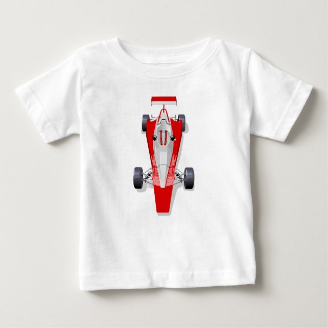 Formula 1 race car baby T-Shirt (Front)