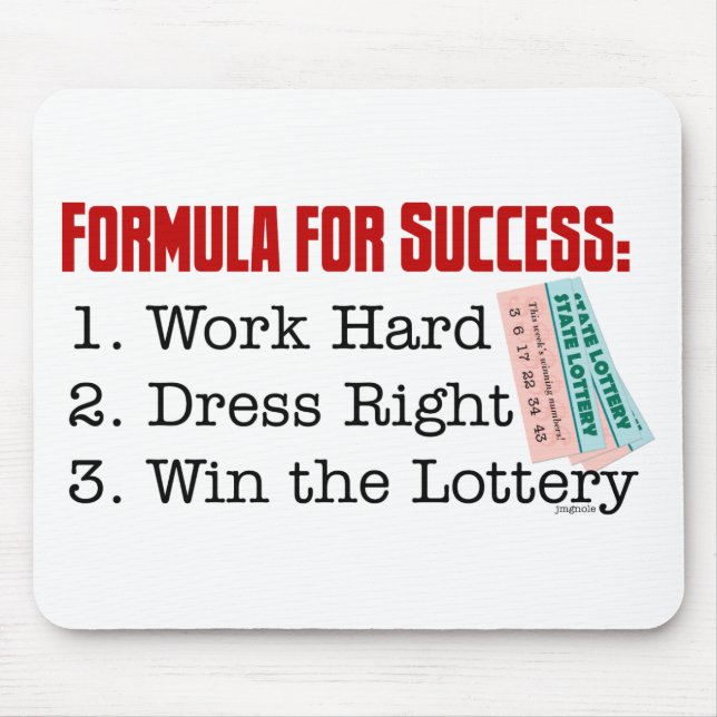 FORMULA FOR SUCCESS MOUSE PAD (Front)