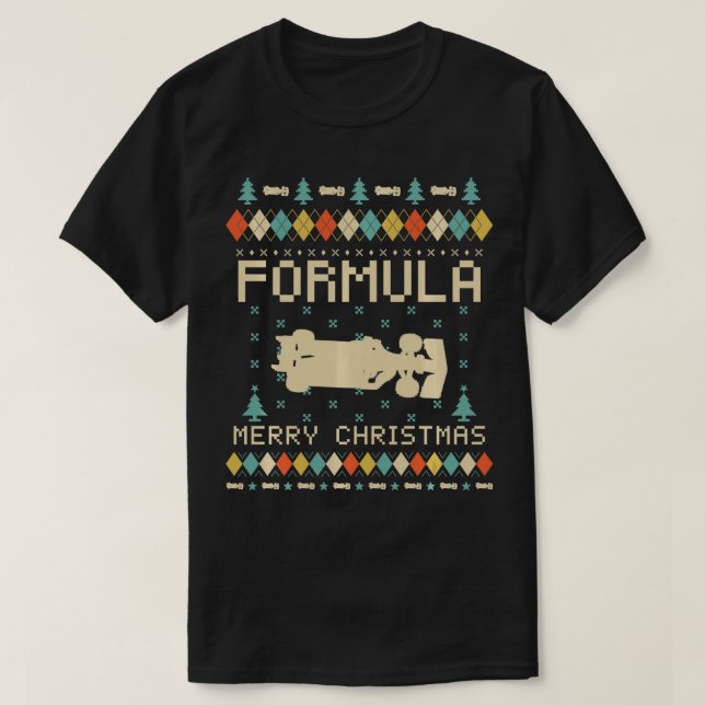FORMULA Funny Ugly Christmas Sweater Vintage Retro (Design Front)