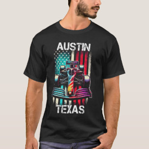 Formula Racing Austin Texas Circuit 2024 Grand Pri T-Shirt