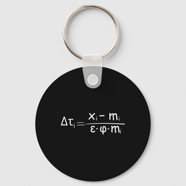 Formula Tariffs Penguins Protest Against Tariffs M Key Ring (Front)