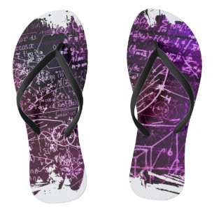 Formulas in mathematical space jandals