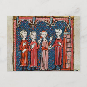 Fornication and Crime Committed by a Priest Postcard