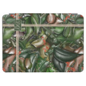 Forrest and Berries Monogrammed iPad Case (Horizontal)