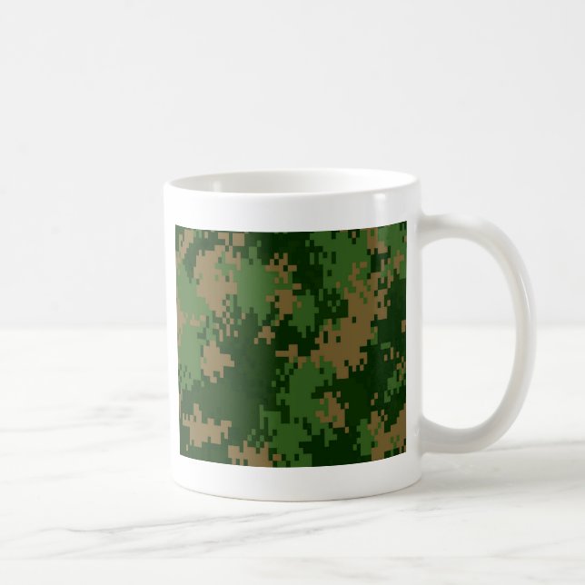 Forrest Camo Coffee Mug (Right)