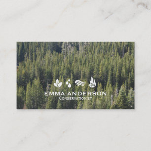 Forrest Element Graphics II Business Card
