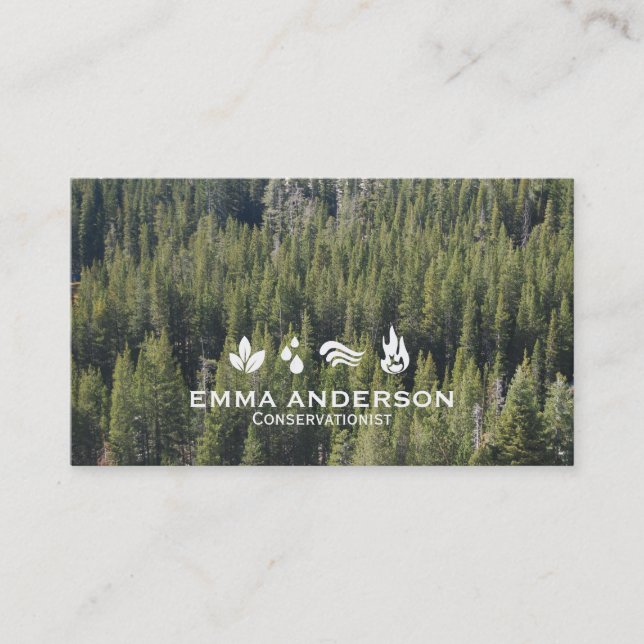 Forrest | Element Graphics II Business Card (Front)