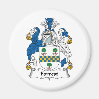 Forrest Family Crest Magnet