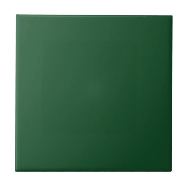 Forrest Green Solid Color Tile (Front)
