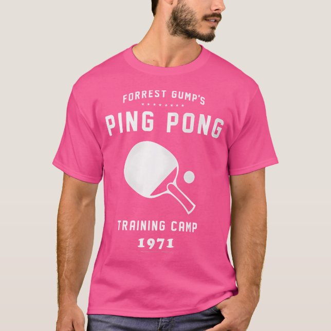 Forrest Gump Ping Pong Training Camp T-Shirt (Front)