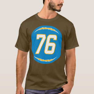Forrest Lamp Number 76 Jersey Los Angeles Chargers T-Shirt