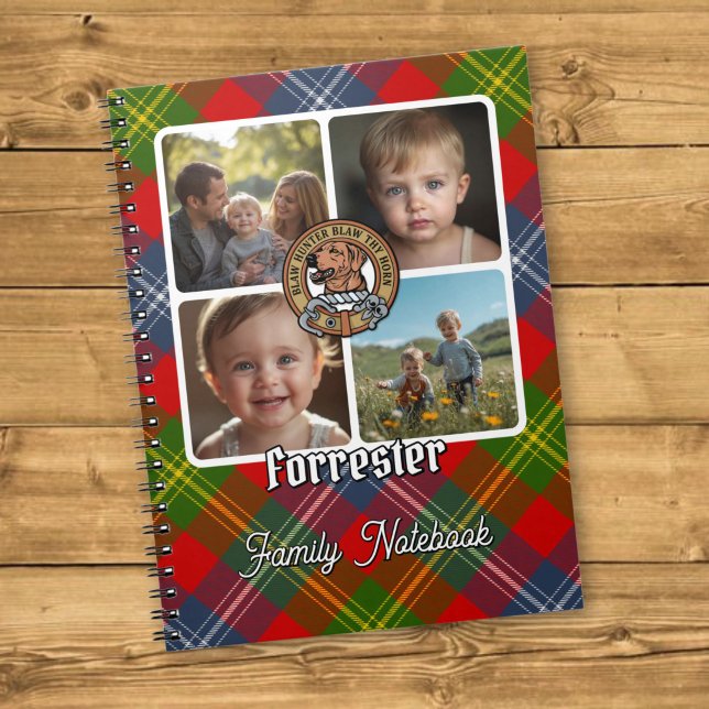 Forrester Family Photo Collage Notebook (Creator Uploaded)