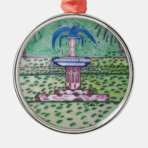 Forsyth Park-premium round ornament