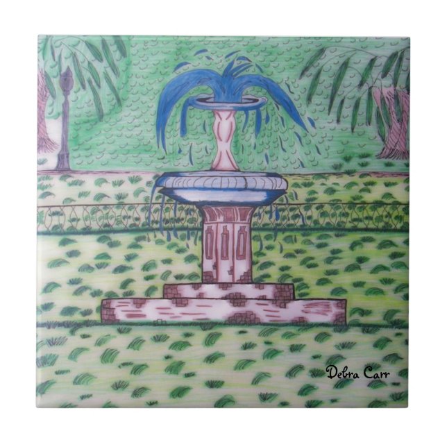 Forsyth Park Tile (Front)