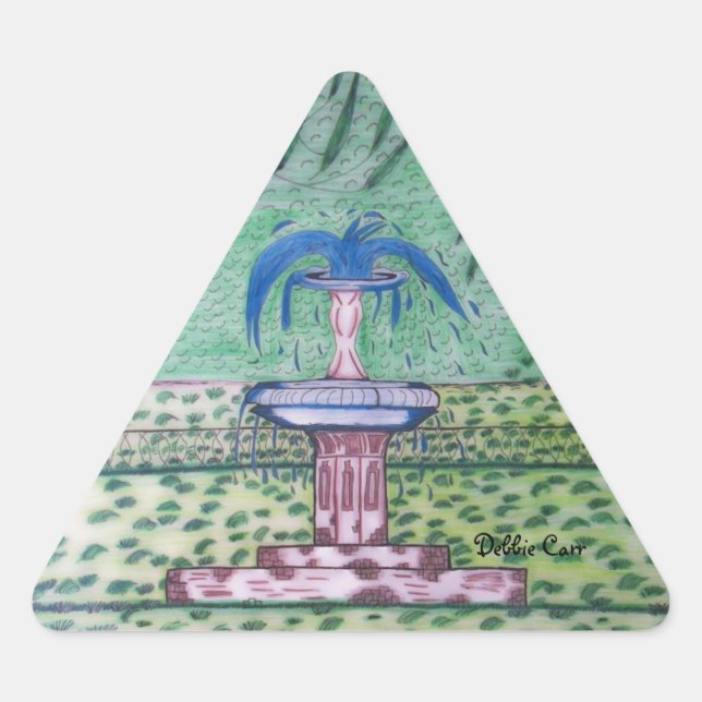 Forsyth Park-triangle sticker (Front)