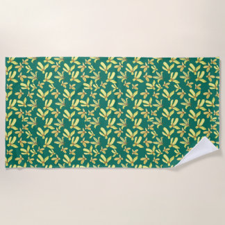 Forsythia Beach Towel