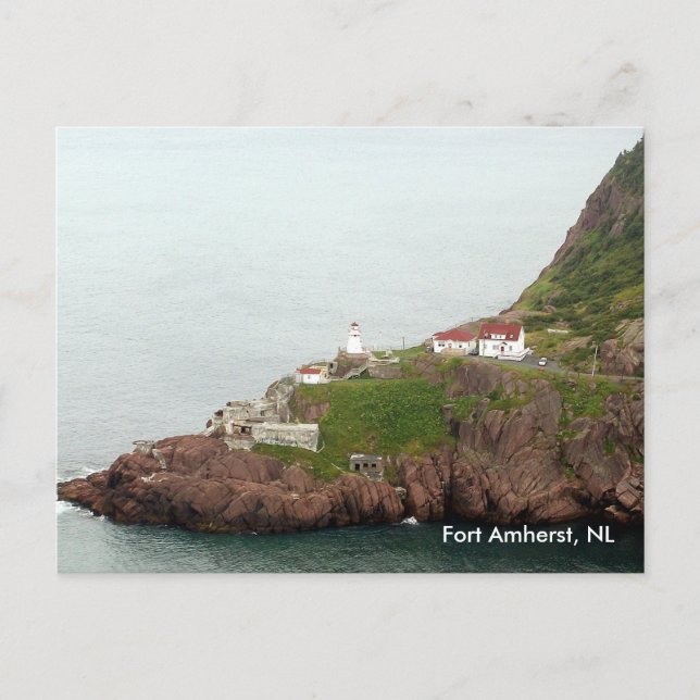 Fort Amherst Postcard (Front)