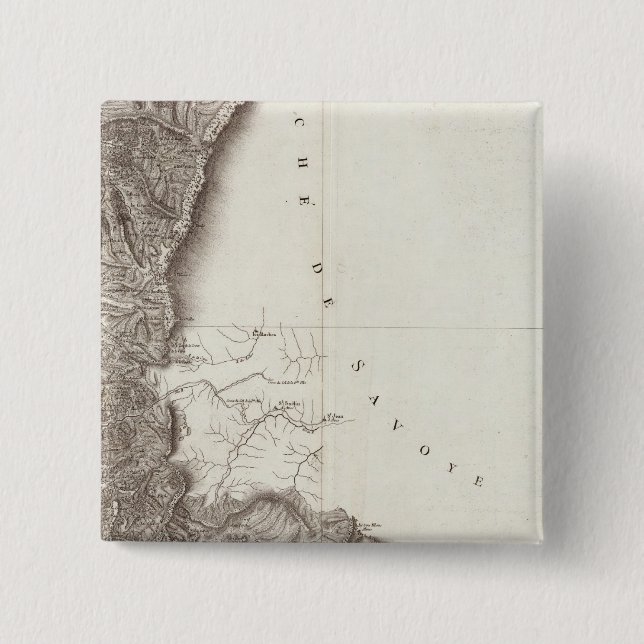 Fort Barraux 15 Cm Square Badge (Front)