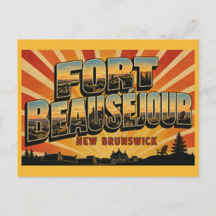 Fort Beauséjour – Fort Cumberland National Postcard