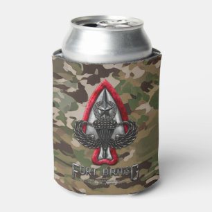 Fort Bragg Camo Can Cooler