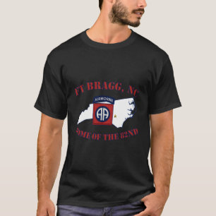 Fort Bragg Military Base-Army-Fayetteville Nc T-Shirt