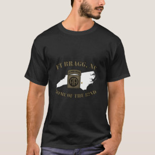 Fort Bragg Military Base-Army Post-Fayetteville Nc T-Shirt