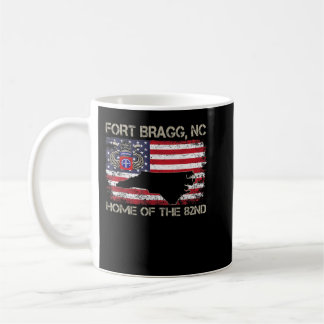Fort Bragg NC Home Of The 82nd Airborne Tshirt, Ve Coffee Mug