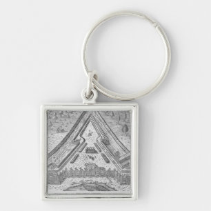 Fort Caroline Completed Key Ring