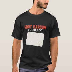Fort Carson Colorado USA State America Travel Colo T-Shirt