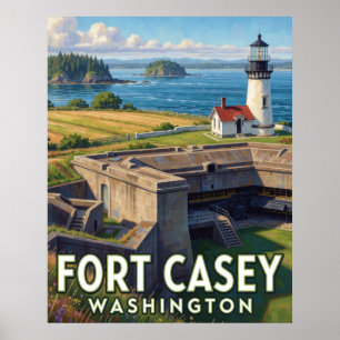 Fort Casey State Park — Washington Poster