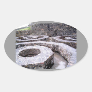 Fort Charles Oval Sticker