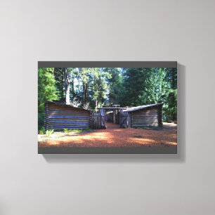Fort Clatsop, Astoria, Oregon Canvas Print