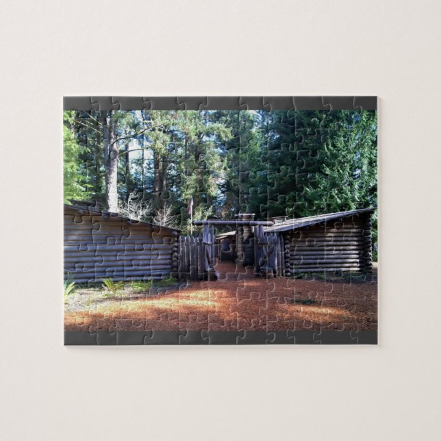 Fort Clatsop, Astoria, Oregon Jigsaw Puzzle (Horizontal)