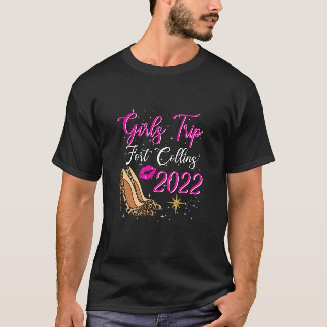 Fort Collins Girls Trip 2022 For Women Birthday Sq T-Shirt (Front)
