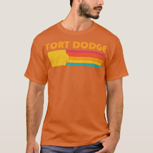 Fort Dodge Iowa Vintage Distressed Souvenir T-Shirt