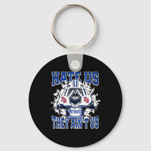 Fort Dorchester Patriots Logo Hate Us Cause They A Key Ring