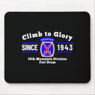 Fort Drum New York Ny 10th Mountain Di Veter  Mouse Pad