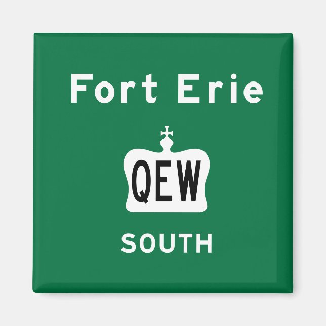 Fort Erie QEW Magnet (Front)