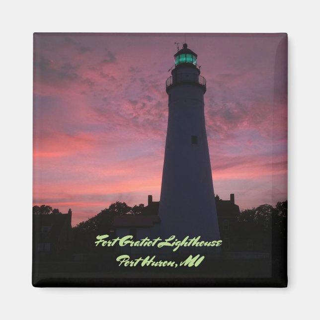 Fort Gratiot Lighthouse Magnet (Front)