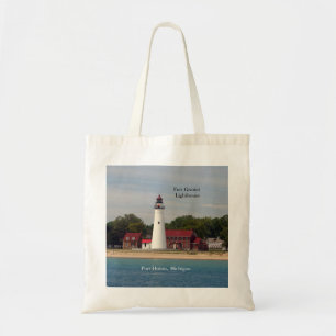 Fort Gratiot Lighthouse tote bag